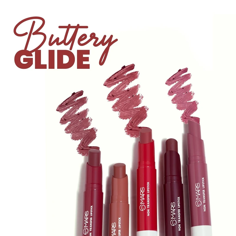 MARS Matte Super Stay Lipstick | Up to 12 Hours Long Lasting | Smudge Proof and Waterproof Lipstick for Women (2.6 gm) (11-QUEEN) thumbnail 4